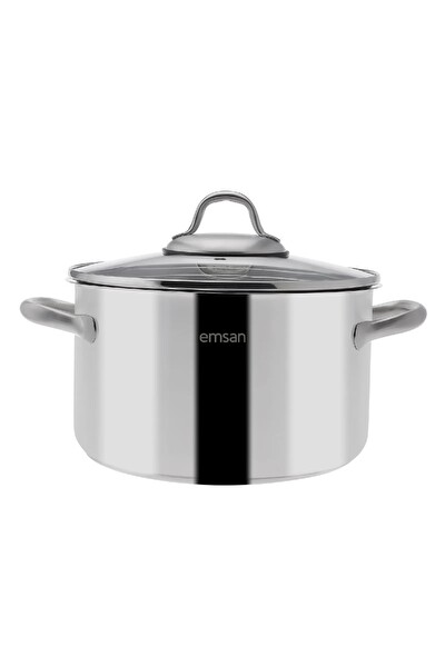 Emsan Steel Force 24 CM Derin Tencere