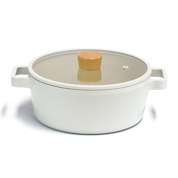 Neoflam Fika 9 Parça Bej Tencere ve Tava Seti