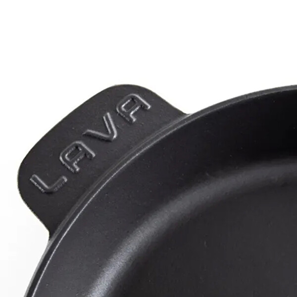 Lava Demir Döküm 28 CM Yuvarlak Saplı Izgara Tavası