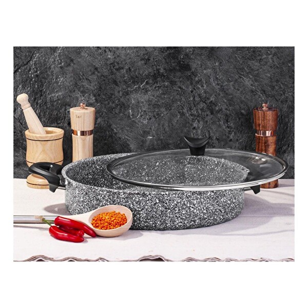 Taç Ultra 22 CM Granit Basık Tencere TAC-3464