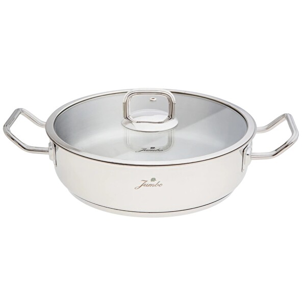 Jumbo Proshine Steel 8 Parça Tencere Seti