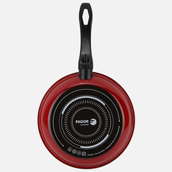 Fagor Optimax 28 CM Kırmızı Kızartma Tavası