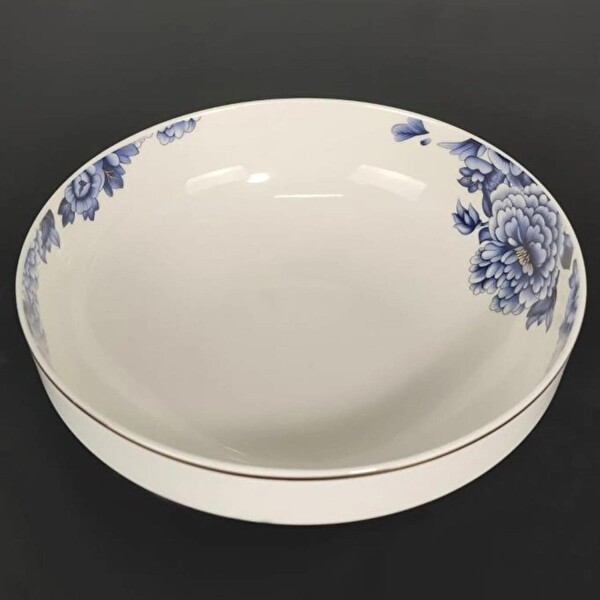Roy King Blue Blanch 12 Kişilik 60 Parça Bone China Porselen Yemek Takımı DSN 042