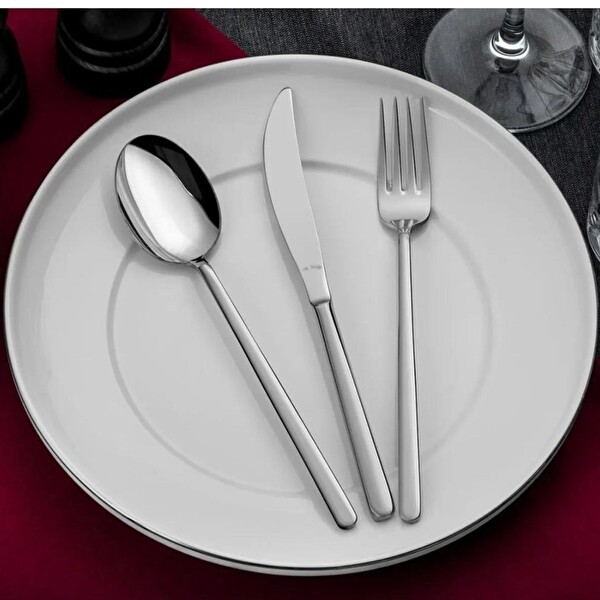 Aryıldız Didim 12 Kişilik 89 Parça Çatal Kaşık Bıçak Takımı 950107405060000