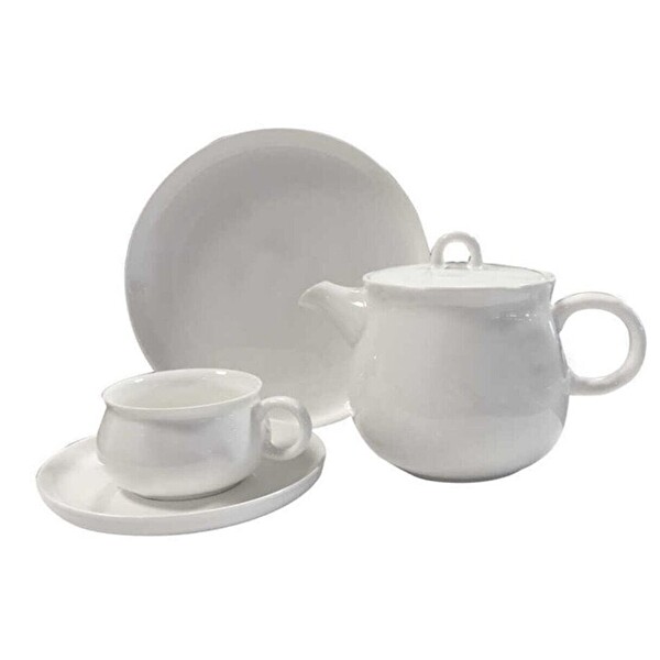 Korkmaz Aşiyan Collection 6 Kişilik 30 Parça Porselen Kahvaltı Takımı A8706