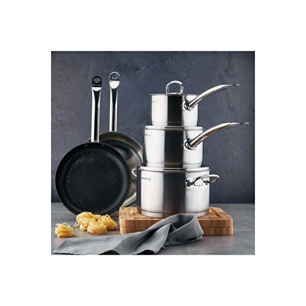 Korkmaz Proline 16x14 CM Satin Ekstra Derin Tencere A1164