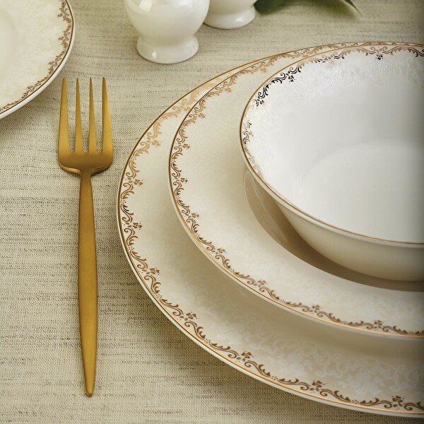 Emsan New Bone Asya 12 Kişilik 59 Parça Yemek Takımı