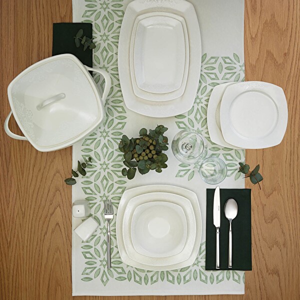 Emsan Begonya 60 Parça 12 Kişilik Yemek Takımı