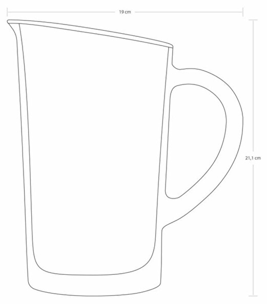 Paşabahçe 1440 CC Timeless Sürahi 55332