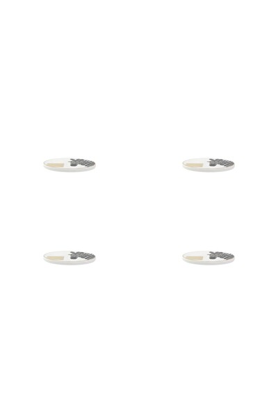 Porland Wild Life Zebra 10 CM 4'lü Bardak Altlığı 04ALM006624