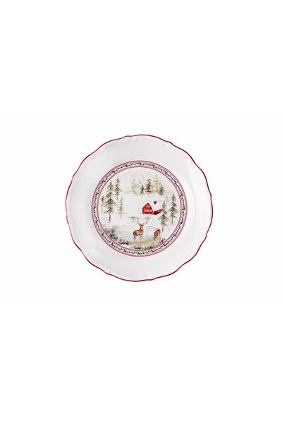 Porland Caribou 24 CM Düz Tabak