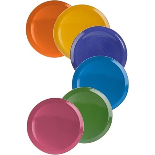 Porland Morocco 6 Kişilik 24 Parça Desenli Karma Renkli Yemek Takımı