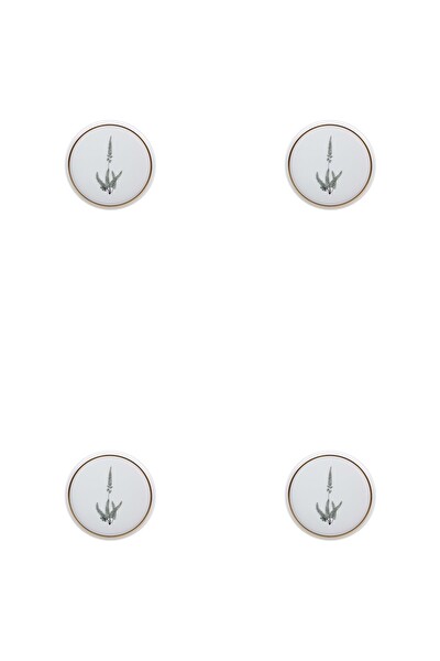 Porland Botanical Desen 21 CM 4'lü Düz Tabak 04ALM005040