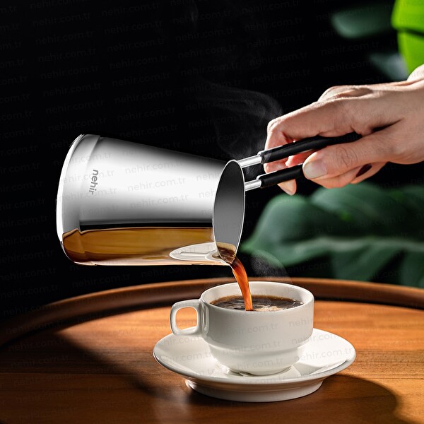 Nehir Everest 4 Parça Cezve Seti