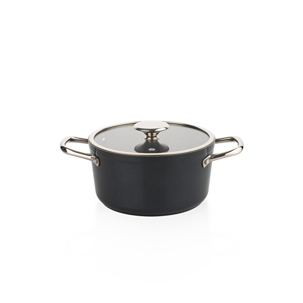 Schafer Gravita Seramik 7 Parça Siyah Tencere Seti 1S2438-21003-SIY01