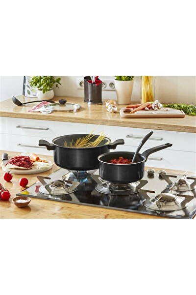 Tefal Titanyum 1X Simplyclean 28 CM Kısa Tencere B56772