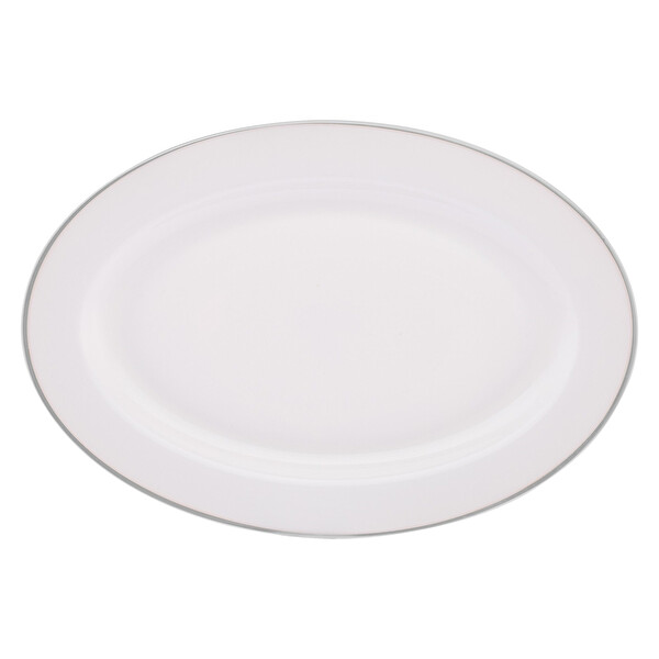 Emsan New Marly Porselen 60 Parça 12 Kişilik Yuvarlak Platin Yemek Takımı