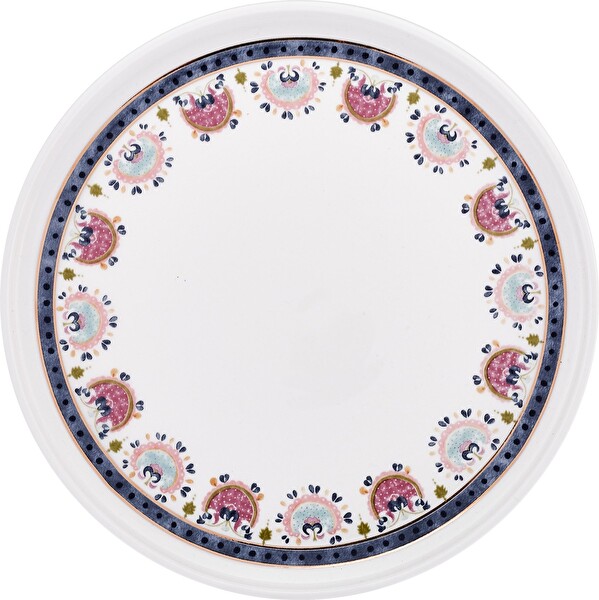 Emsan Ethnic Pink Porselen 32 Parça 6 Kişilik Kahvaltı Takımı