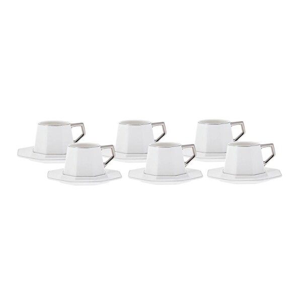 Karaca Zeher 6 Kişilik 90 ML Kahve Fincanı Takımı