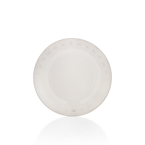 Schafer Melina 24 Parça Gri Porselen Yemek Takımı