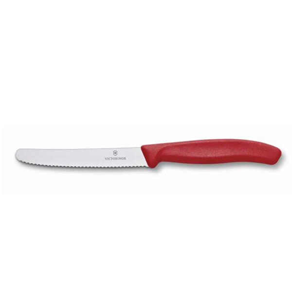 Victorinox SwissClassic 6.7831 11 CM Kırmızı Domates ve Sosis Bıçağı
