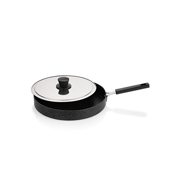 Schafer Fish Pan 32 CM 2 Parça Kapaklı Balık Tavası 1S2043-22002-SIY01