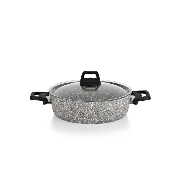 Schafer Dark Storm 12 Parça Gri Tencere Seti 1S1214-22005-GRI03