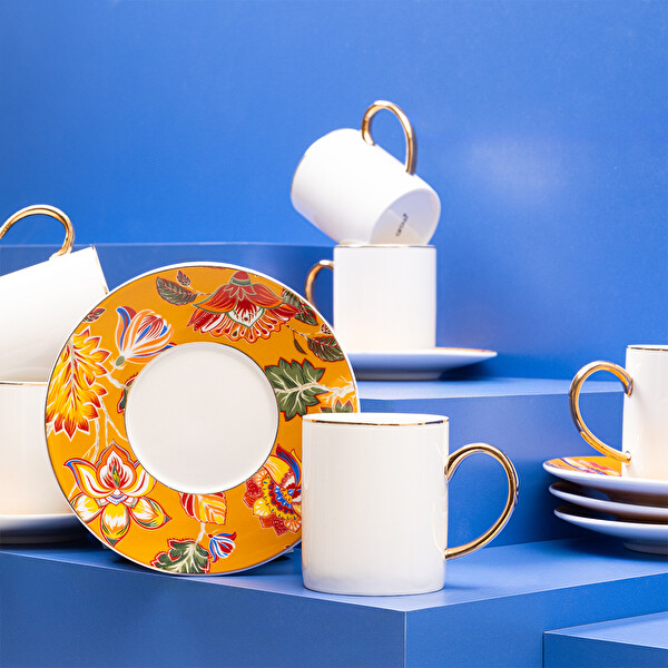 Arow 6 Kişilik Türk Kahve Fincan Takımı 90 ML