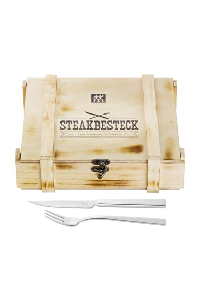 Zwilling 12 Parça Et Steak Çatal Bıçak Seti