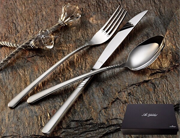 Aryıldız A La Prestige Mat 84 Parça Çatal Kaşık Bıçak Takımı