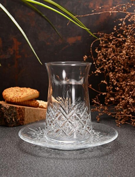 Paşabahçe 96991 6'lı Timeless 12 Parça Çay Seti