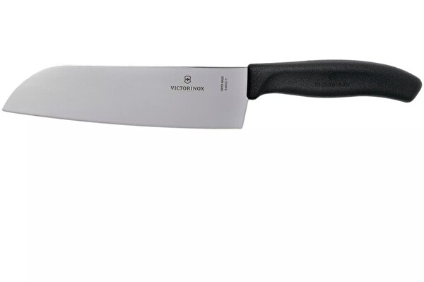Victorinox Blisterli Santoku Bıçağı 17 Cm Siyah