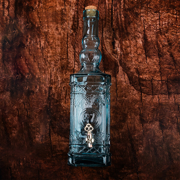 San Miguel Musluklu Köşeli Yağ Şişesi 3.5 Litre