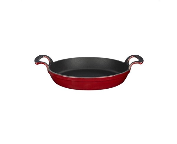 Lava Döküm Yumurta Sahanı Kırmızı 16 CM LV Y TV 16 SHN