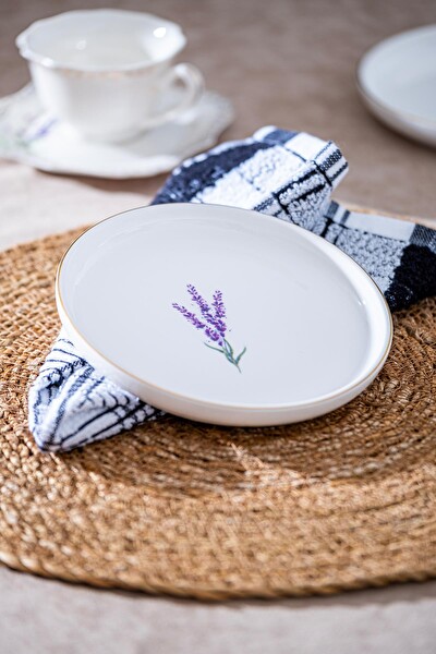 Acar Soft Royal Porselen Yuvarlak Tabak 15 CM