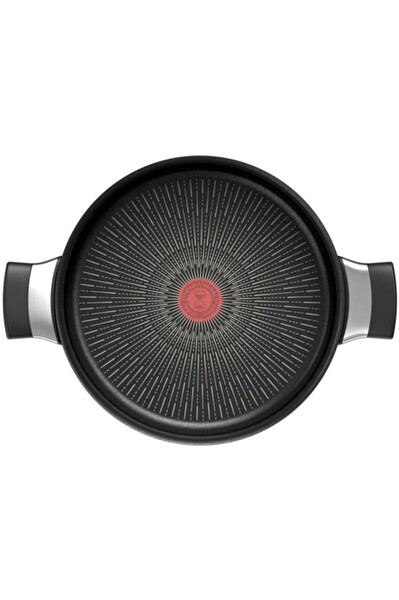 Tefal Titanyum 6X Unlimitedone Indüksiyon Tabanlı 28 CM Kısa Tencere G25972
