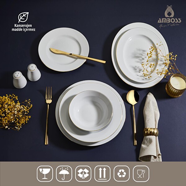 Amboss Gold Dream 146 Parça Evlilik Paketi