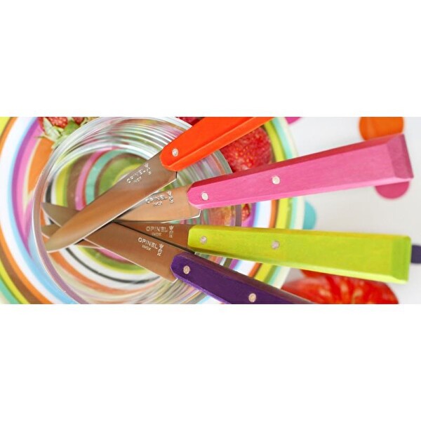 Opinel Bon Appetit N 125 Açık Yeşil Sofra Bıçağı