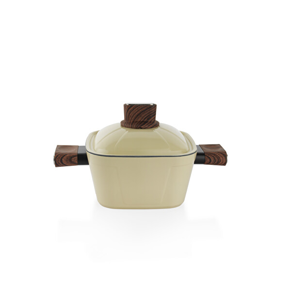 Schafer Challenger 7 Parça Seramik Krem Tencere Seti 1S0845-21003-KRM01