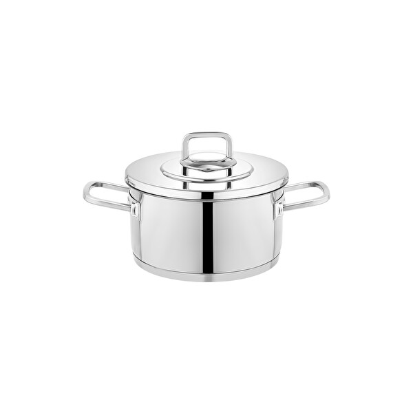 Schafer New Prime Çelik Tencere Seti 8 Parça Inox 1S5713-13002-INX02