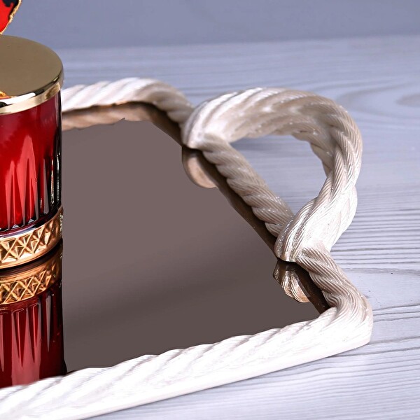 By Selim Nexus Aynalı Tepsi İnci 132INC11RS