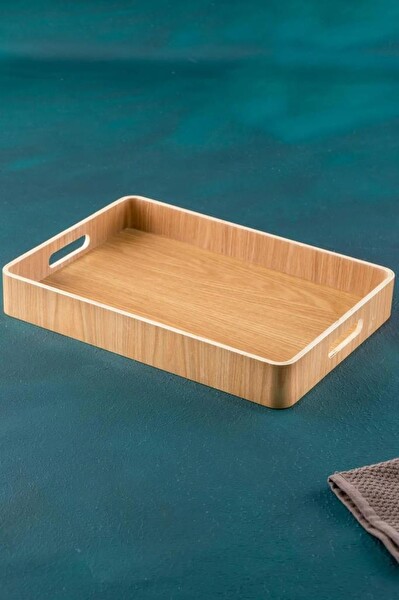 Acar Bambu Sunum Tepsi 41 Cm Kahverengi - ACR-018/10