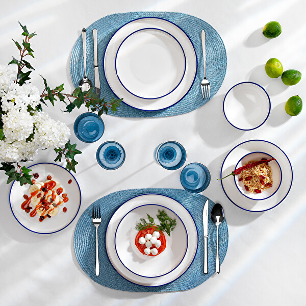 Schafer Iconic Yemek Takımı 24 Parça-Lacivert01