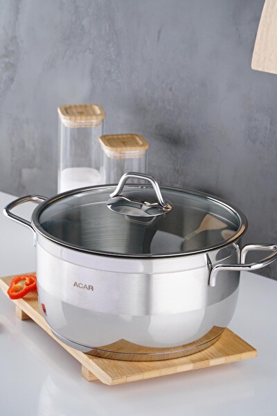 Acar Karat Çelik Derin Tencere 24 CM