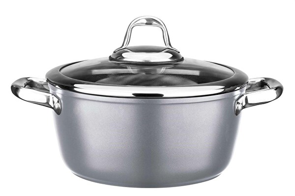 Leggno MST2828DT20GR Master Titanium Tencere Gri 20 CM