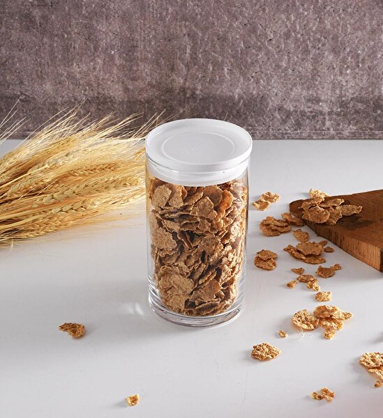 Paşabahçe 43736B Breakfast 4'lü Kavanoz 730 CC Beyaz