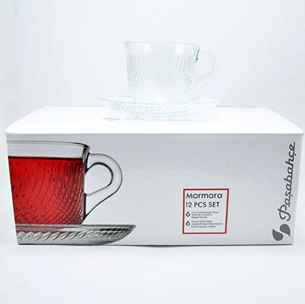 Paşabahçe Marmara 6 Kişilik Çay-Kahve Fincan Takımı 97768
