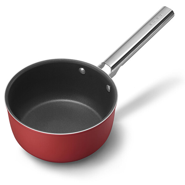 Smeg Cookware 50's Style Kırmızı 20 CM Sos Tenceresi CKFS2011RDM