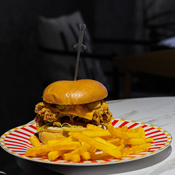 Kamp Ayısı Sword Paslanmaz Çelik Burger Şişi 6 Adet