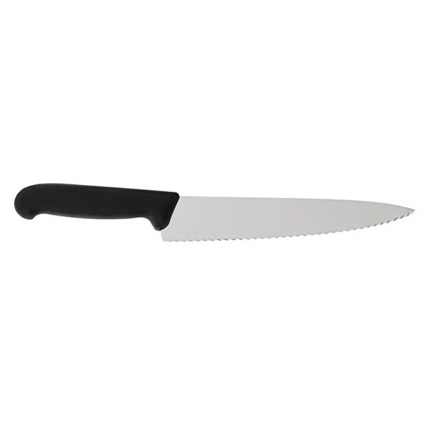 Victorinox 22 CM Tırtıklı Dilimleme Şef Bıçağı Siyah 5.2033.22